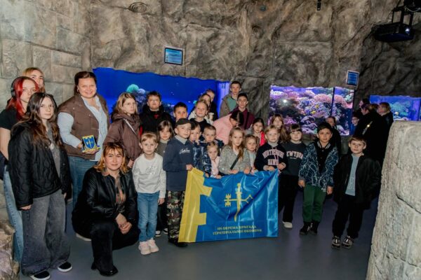 До нас завітали діти 105 окремої бригади територіальної оборони ЗСУ